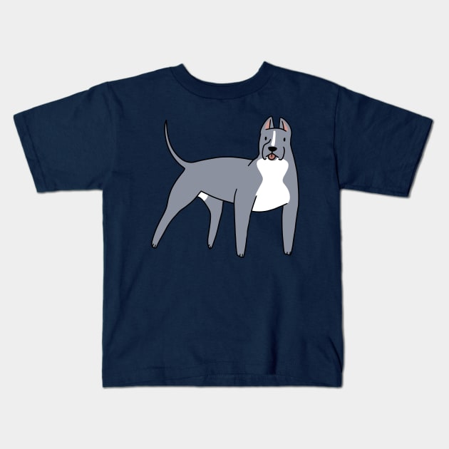 Pitbull Kids T-Shirt by saradaboru